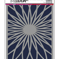 Dina Wakley MEDIA Stencils - Sunshine (MDS81654)