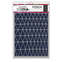 Dina Wakley MEDIA Stencils - Triangle (MDS83153)