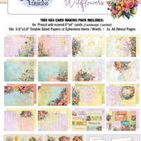 3Quarter Designs - 6" x 4" Card Pack - Heavenly Wildflowers - Card Pack (3QD-HW-6x4) 