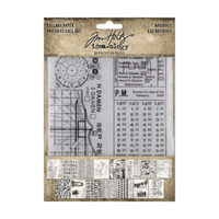 Tim Holtz Ideaology -  Collage Paper - Archives (TH94366)