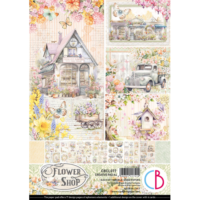 Ciao Bella - Flower Shop - A4 Creative Pad  (CBCL077)