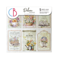 Ciao Bella - Deluxe Flower Shop Pearl - 6"x6" (CBDQ011)