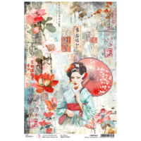 Ciao Bella - A4 Rice paper - Oriental Enchantment (CBRP441)