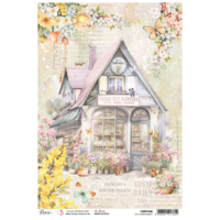 Ciao Bella - A4 Rice paper - My flower market (CBRP446)