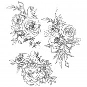 Stampers Anonymous - Floral Outlines (CMS430)