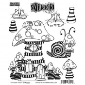 Dylusions Stamp - Toadstool Tales (DYR10010)