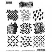 Dylusions Stamp - Get Your Rocks On (DYR10014)