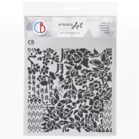 Ciao Bella - Texture Stencil - Harmonious Flowering (MS8-058)