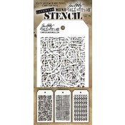 Stampers Anonymous - Mini Layering Stencil Set #14 (MST014)