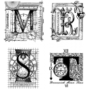 Stampers Anonymous Classics - Initials  MRST (SCF015)