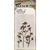 Tim Holtz Layering Stencil -  Wildflower (THS035)