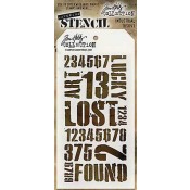 Tim Holtz Layering Stencil -  Industrial (THS051)