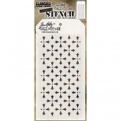 Tim Holtz Layering Stencil -  Crossed (THS090)