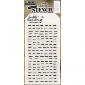 Tim Holtz Layering Stencil -  Dashes (THS101)