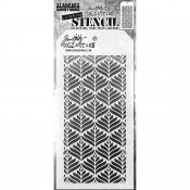 Tim Holtz Layering Stencil -  Deco Feather (THS183)