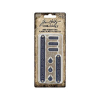 Tim Holtz Ideaology - Word Plaques & Tags Halloween (TH94388)