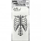 Tim Holtz Stencil -  Bones (THS185)